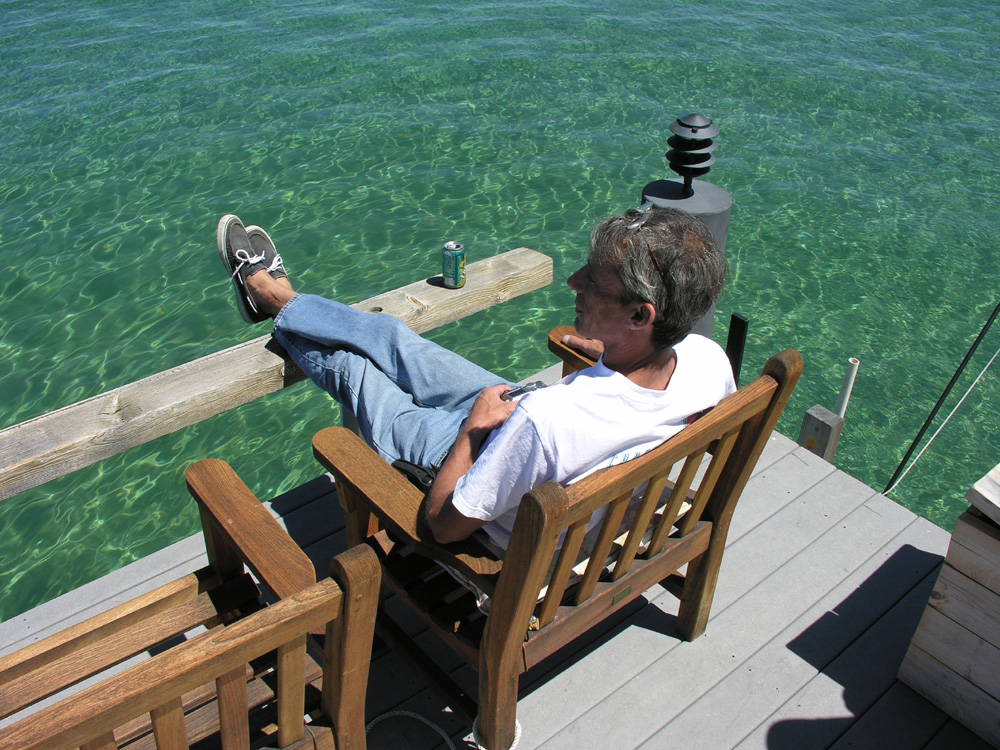 JOHN HERTOG ON THE PIER AT LAKE TAHOE 2005 reduced.jpg, 8/23/2005, 403 kB
