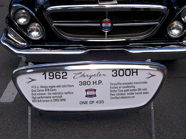 1962 Chrysler 300-H 300H Brute Classic Advertisement Ad PE14 